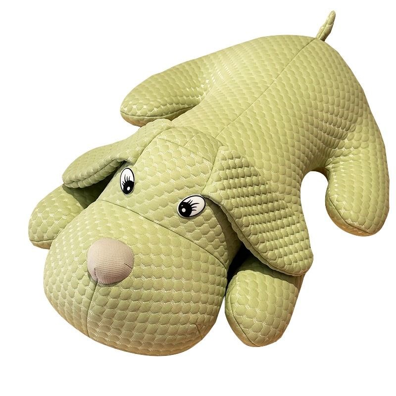 凉感冰豆豆趴趴狗玩偶公仔儿童玩具抱枕女生睡觉夹腿抱枕生日礼物