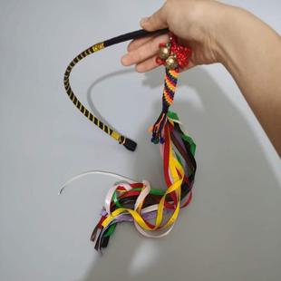 鼓鞭鼓武王大神鼓藤条软鞭鞭二神文王鼓槌鞭毛精品鼓鞭包邮鞭球鼓