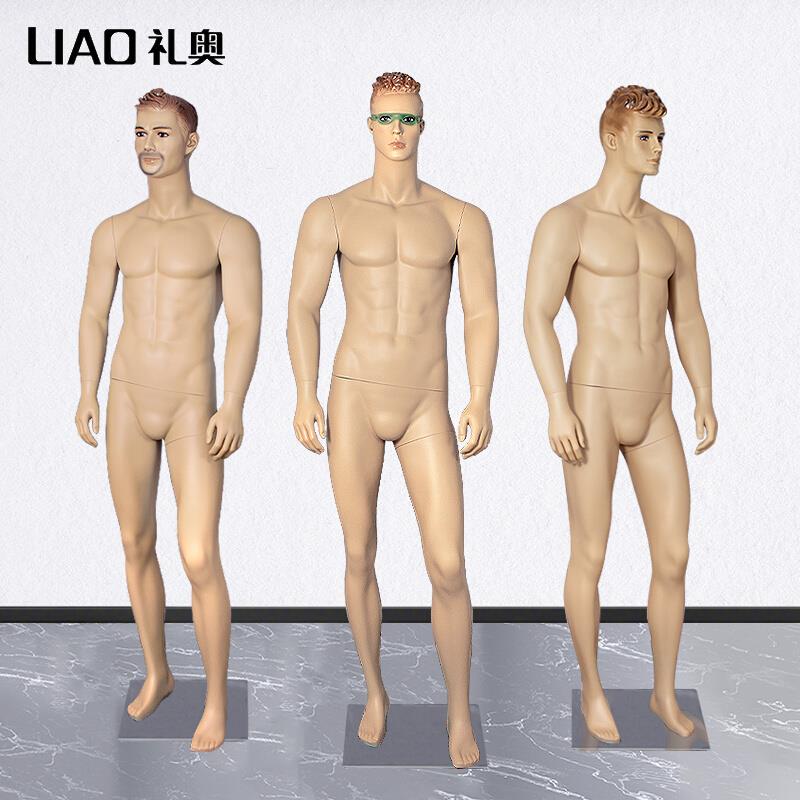 服装模特展示架男模特全身Make-up male dummy