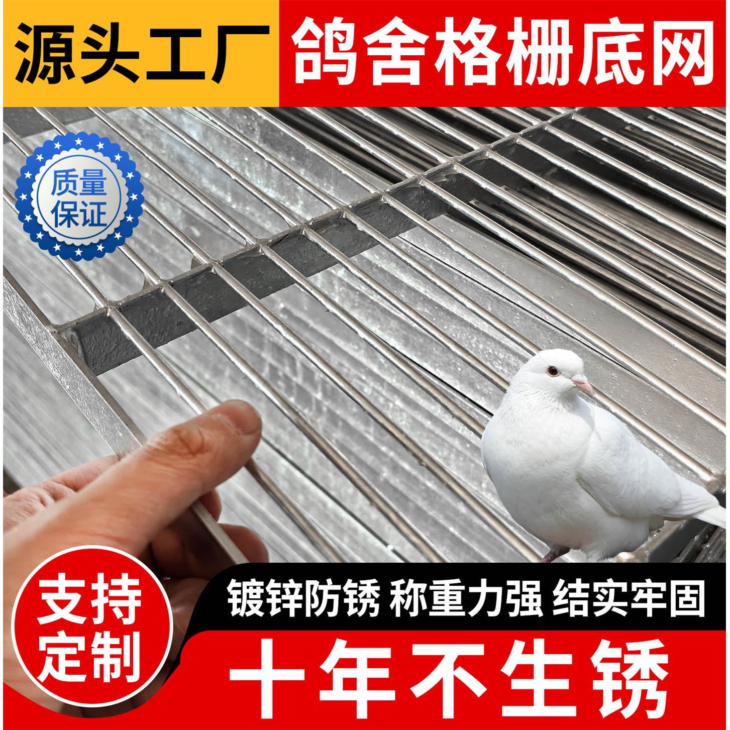 热镀锌鸽舍专用地网铁格栅养殖猪狗笼专用棚漏粪板底排水沟盖板网