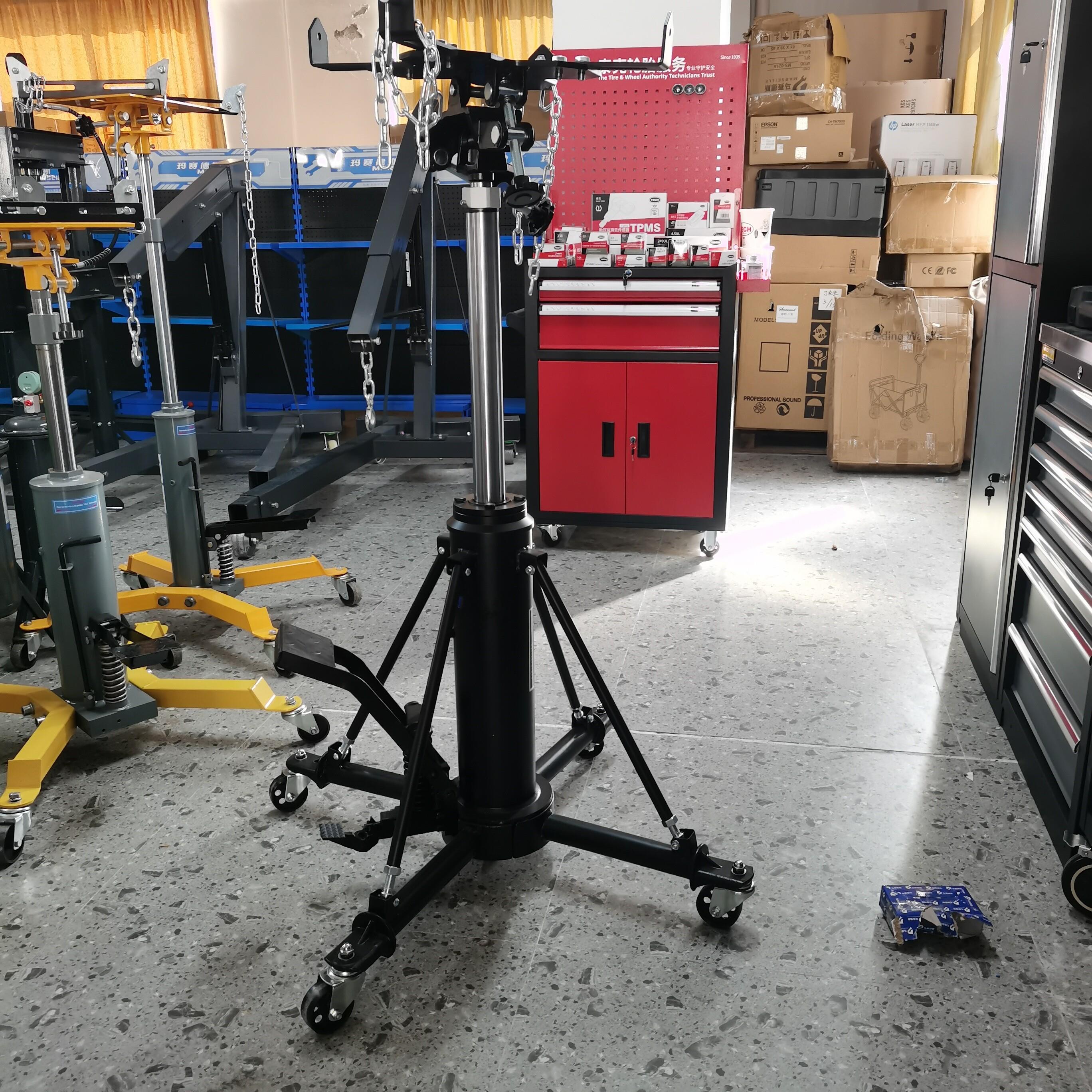 波箱顶高位运送器汽修托顶千斤顶引擎高位顶汽保工具变速箱托架图片