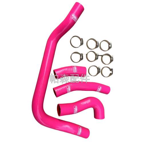 贝纳利BJ750GS/752S幼狮800进出水管发动机冷却改装耐高温硅胶管
