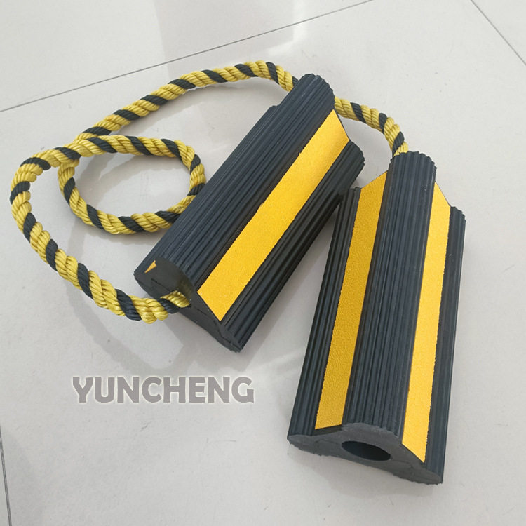 橡胶止轮块橡胶挡车轮止退器飞机轮挡云程价优