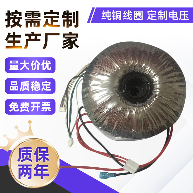 600W高频变压器灌封式环型全铜线小家电音响单相高频变压器