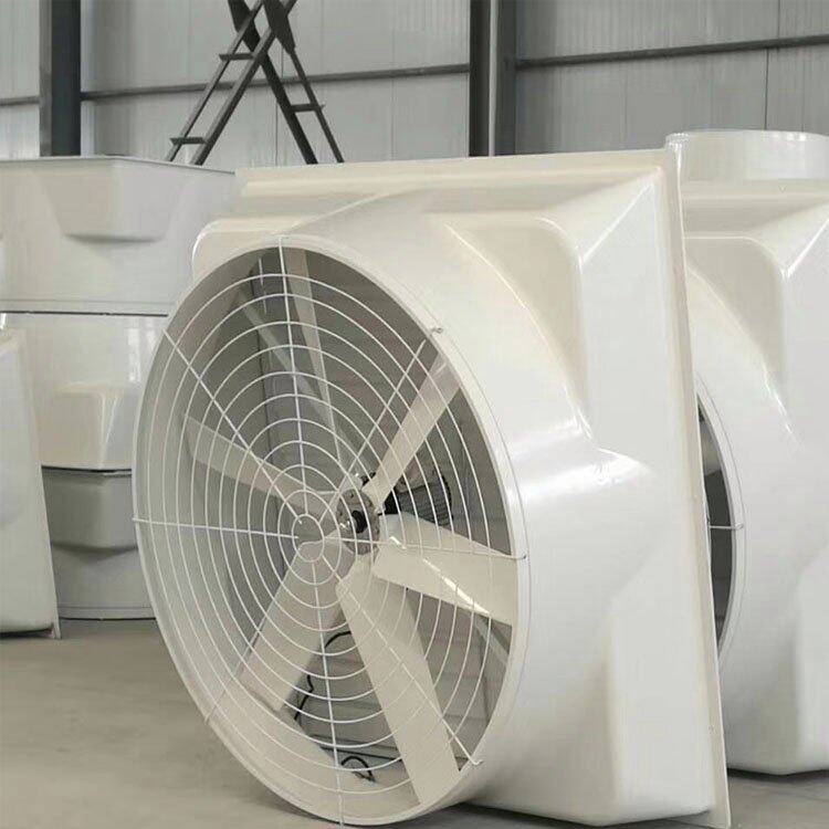 厂房屋顶排气扇热卖大型低噪直驱玻璃钢风机抗腐蚀负压风机