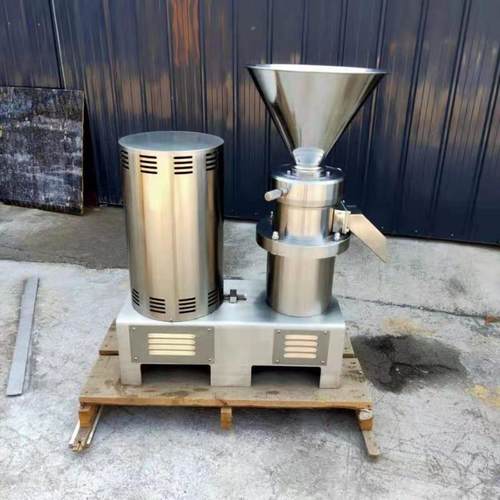 出口辣椒酱花生酱番茄酱胶体磨涂料油漆研磨机宠物食品绞肉骨泥磨