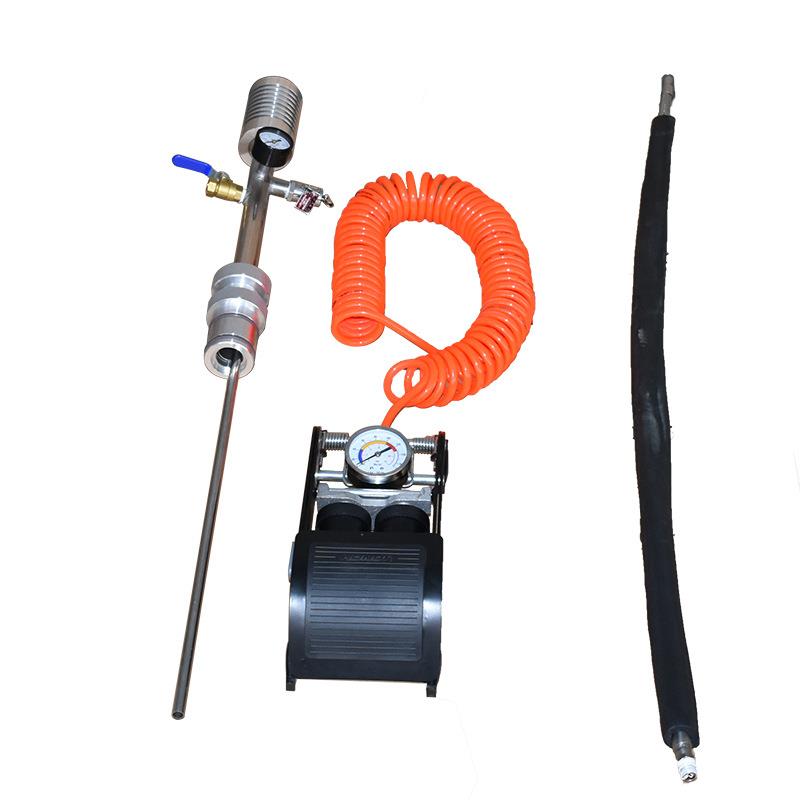 液氮罐配套用自增压泵脚踏式液氮泵实验室用不锈钢电动式增压泵