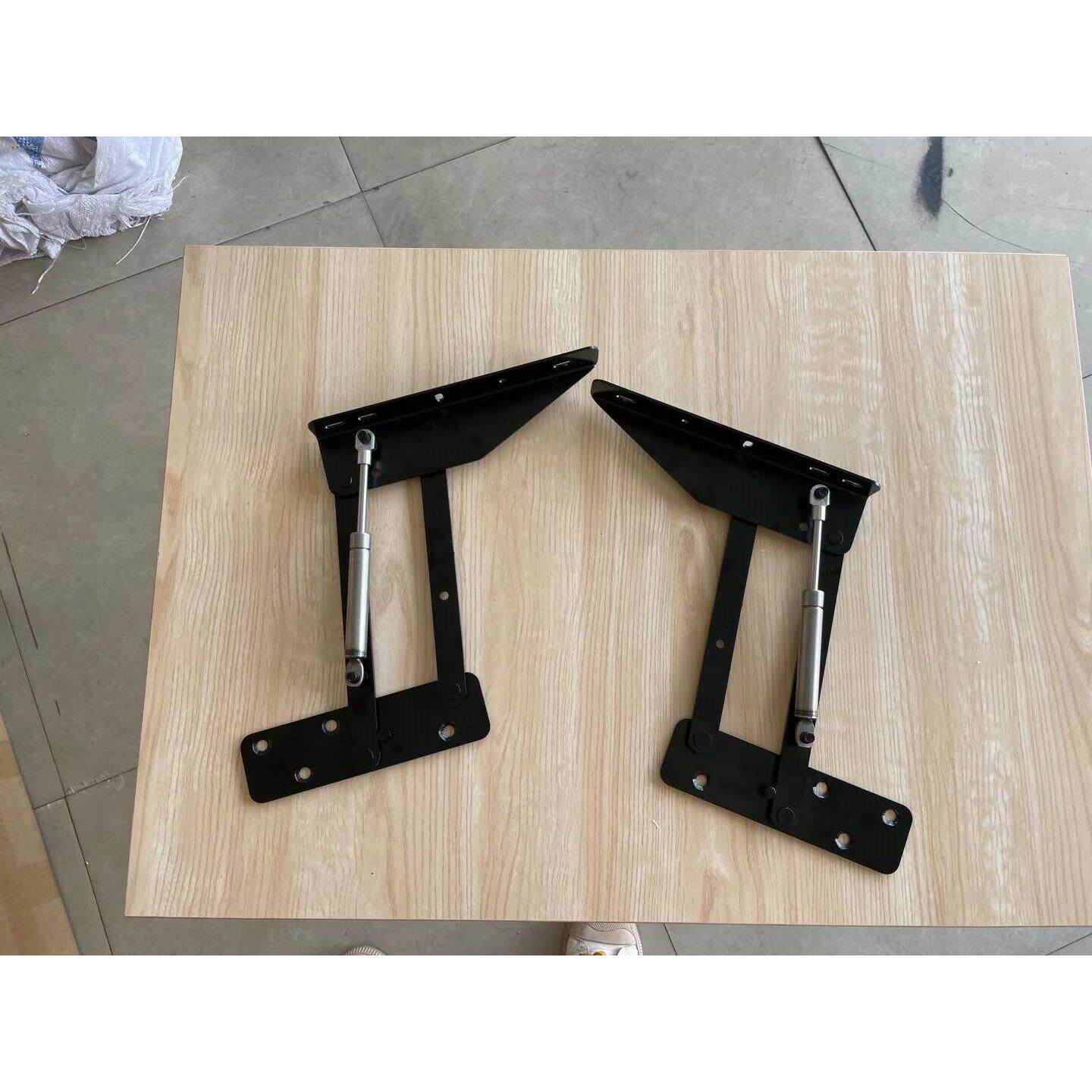 B26液压缓冲茶几桌面升降器餐桌两用升降折叠支架多功能家具五金