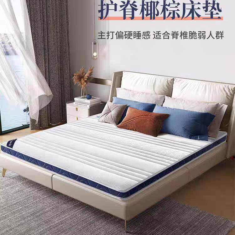 天坛棕垫偏硬护脊环保3E椰棕床垫经济型透气耐用床垫