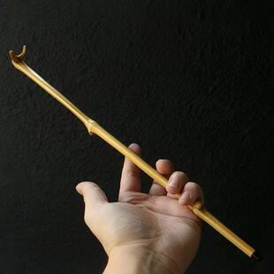 老师傅纯手工精工制作一体老竹枝痒痒挠手把玩指挥棒精品挠痒痒扒
