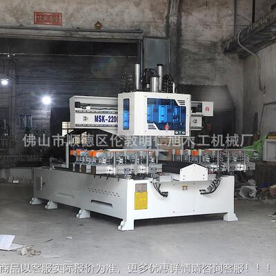 MK22008全自动数控多轴无品牌/榫槽机铣槽S-可机设备定 制铣槽钻