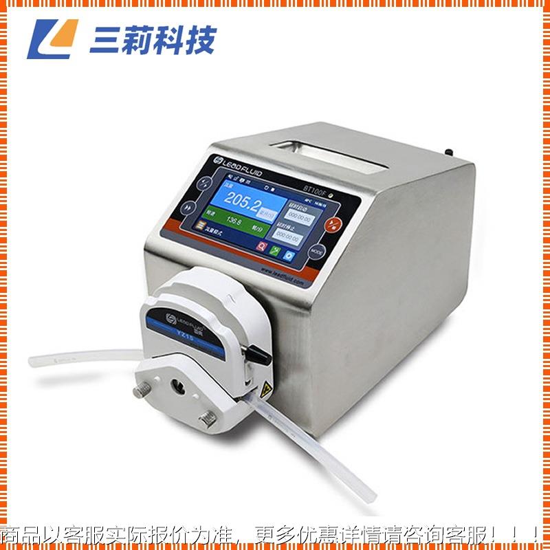 100分配型智能蠕动泵 易装型 可调泵头定量分配灌装蠕动泵