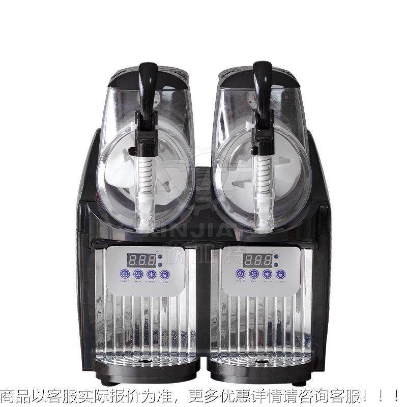 多功能饮雪蓉机两缸冰沙机果汁雪冷泥机缸用雪双融机647雪商粒制,商业/办公家具,冷藏展示柜,淘宝优惠券,粉丝福利购,淘宝优惠卷