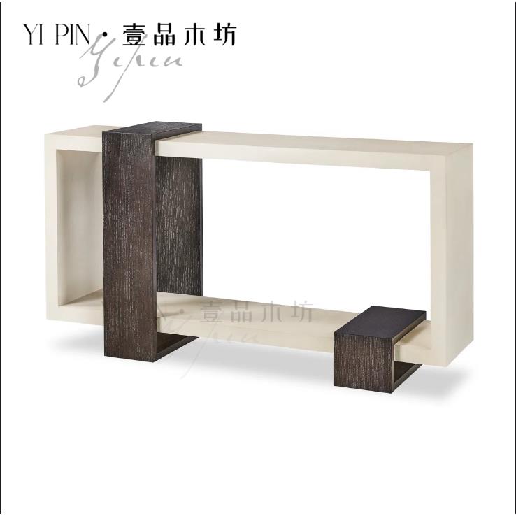现代简约玄关柜极简玄关台条案玄关桌餐边柜意式轻奢客厅沙发背柜
