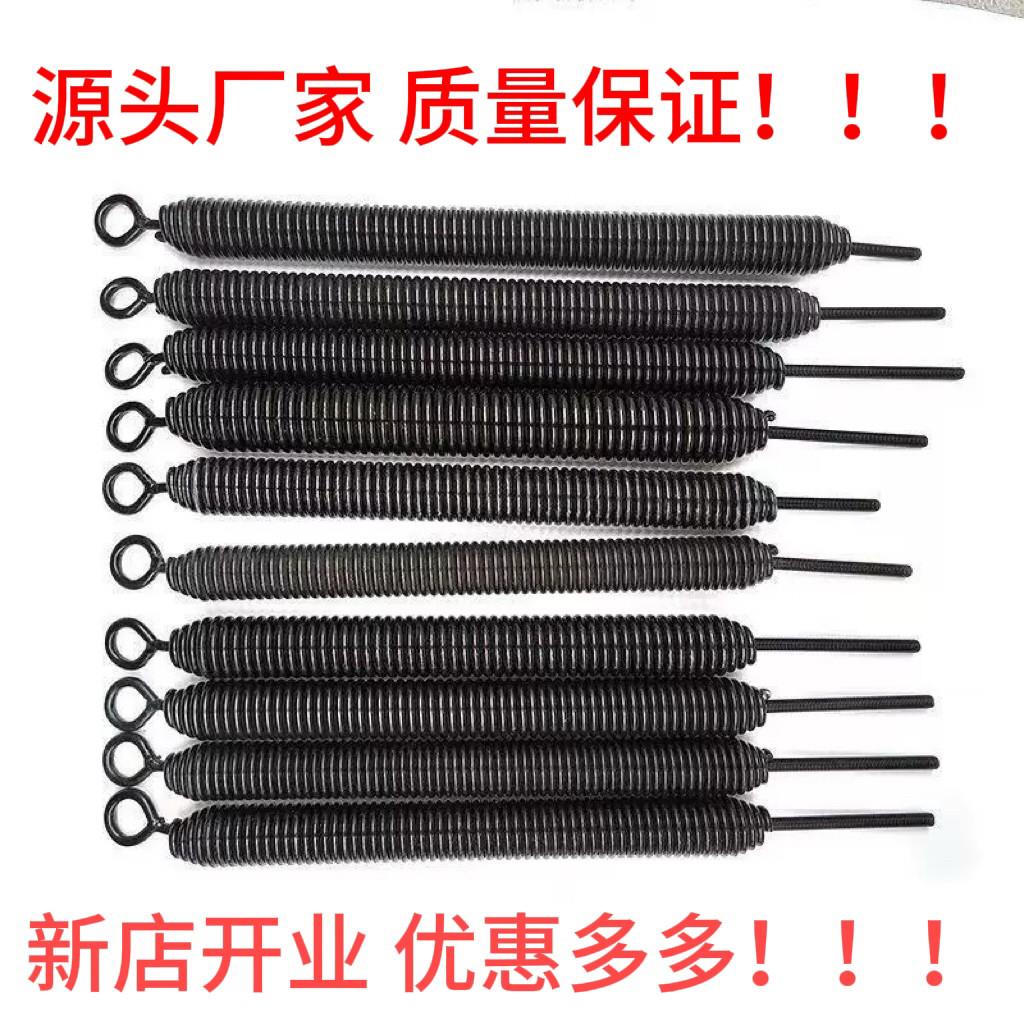 道闸弹簧拉簧环子的弹簧,一头丝杆M10的弹簧42-52长拉簧结实耐用