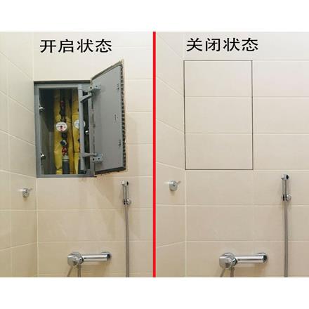 浴缸检修口瓷砖隐形门地暖分水器消防栓空调外机卫生间检修门盖板