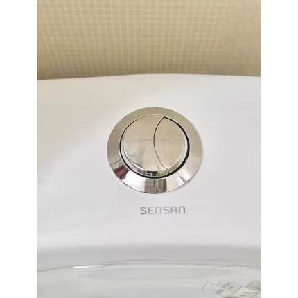 马桶水箱配件冲水按钮老式抽水坐便器按压器盖子按键开关大全通用