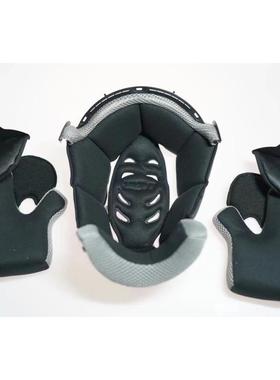 LAZER摩托车越野拉力盔头盔TVD机车配件内衬顶棉王冠镜片帽檐