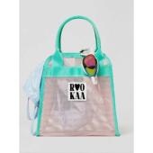 韩国游泳袋小众设计大容量排水淋浴浴袋健身旅行储物网洗漱袋