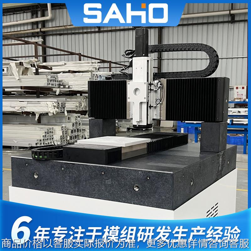 四轴龙门精密大理石直线电机模组 十字XYZ轴重型立式上下滑台