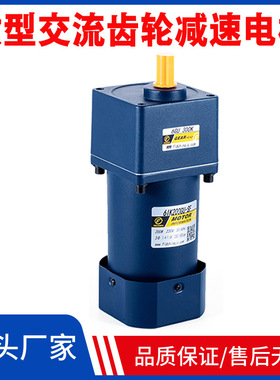 200W单相220V调速电机100YT200GV22 台湾万鑫减速机 JSCC精研马达