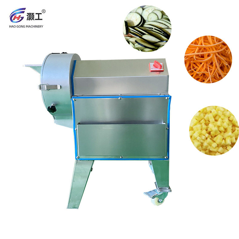 切菜机商用食堂用电动双头多功能切土豆块自动切丝片丁韭菜酸菜馅