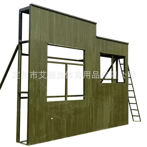 户外攀爬模拟平房攀登墙 室外攀登训练器材体能训练攀爬模拟门窗