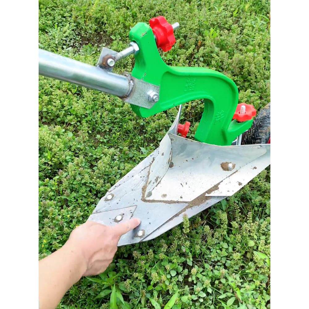 手拉犁微耕机铧式犁人力手捞犁开沟犁起垄器开沟器农机具