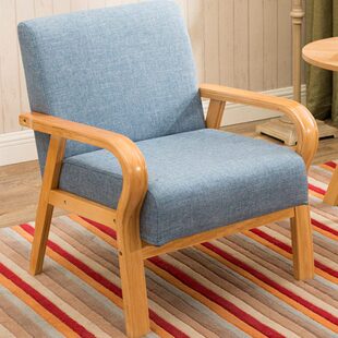 单人沙发卧室北欧布艺小房间改造懒人休闲网红简易日式靠背椅子