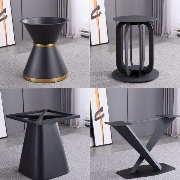 铁架定制焊极简桌腿支架圆桌铁艺岩板大桌子桌脚餐桌腿桌架桌子腿,商业/办公家具,台脚台架/家具支架,淘宝优惠券,粉丝福利购,淘宝优惠卷