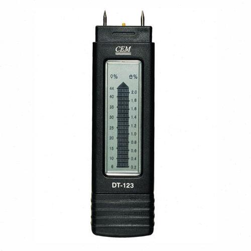 CEM DT-123 木材水分测试仪 木材测湿仪 建筑材料湿度测量仪
