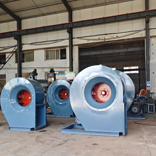 Q235钢制离心风机4-72-6C 7.5KW 工业厂房中压管道风机抽风机