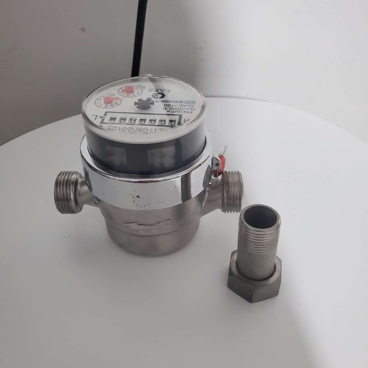 纯净水水表 井水计量表 泉水计量表 不锈钢直饮水水表 瑞辉