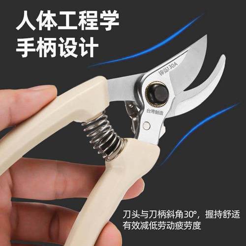 修枝剪刀台湾锦弘果树剪日本进口sk5家用花省力园林园艺果枝剪子