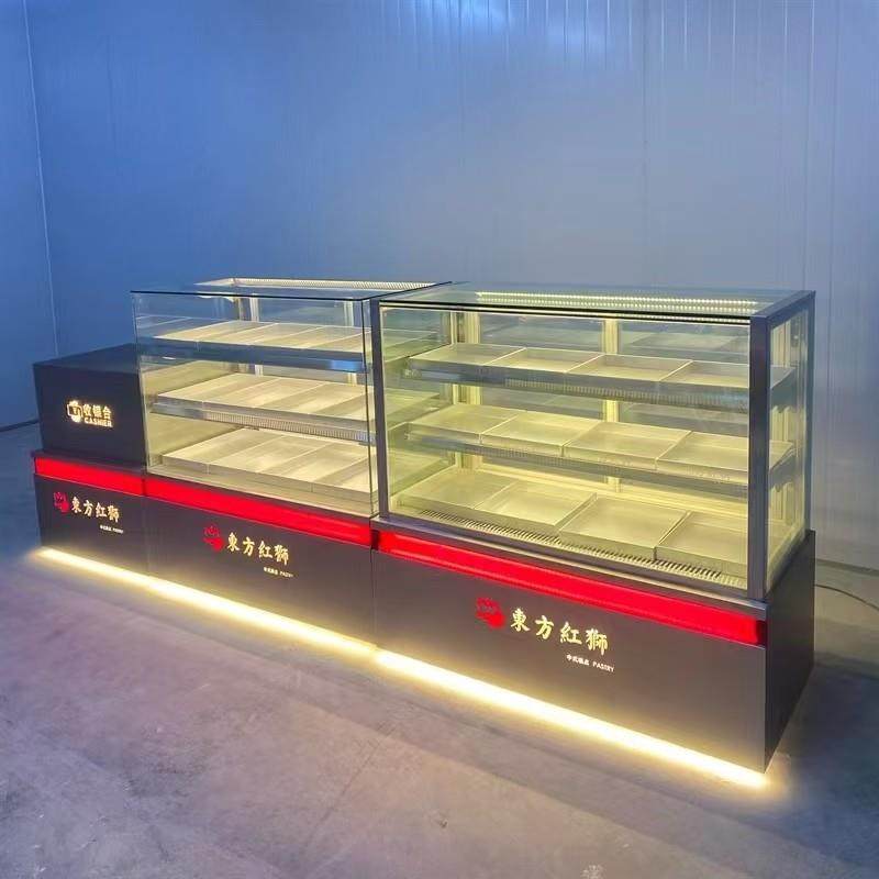 中式糕点桃酥饼干 干甜点冷藏保鲜展示柜定制玻璃商用烘焙面 面包,商业/办公家具,展示柜/陈列柜/展示架/货柜,淘宝优惠券,粉丝福利购,淘宝优惠卷