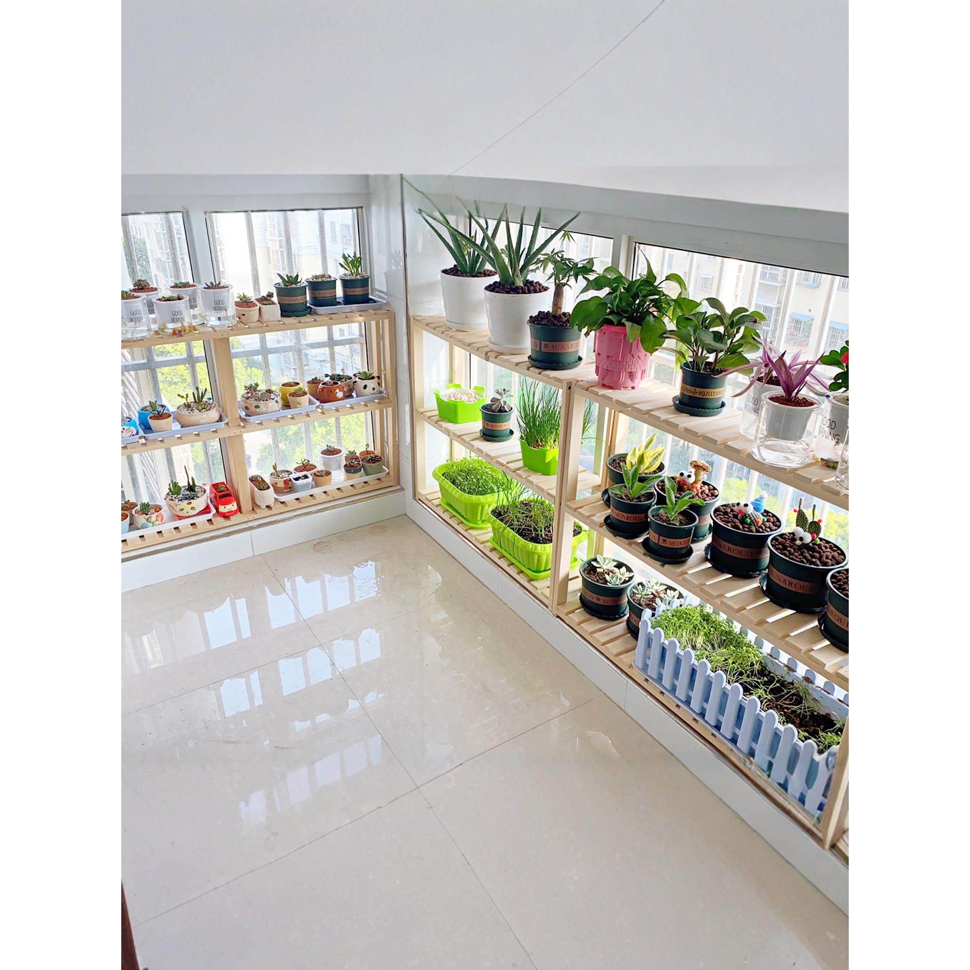 窗台花架实木多层阳台花架子室内客厅多肉落地式飘窗花盆多肉花架,住宅家具,花架/花几,淘宝优惠券,粉丝福利购,淘宝优惠卷