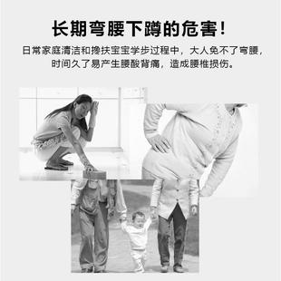 小凳子家用矮凳滑轮圆凳儿童学步凳带娃神器小板凳懒人万向轮椅子