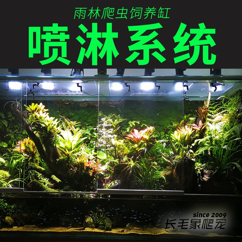 雨林生态缸龟箱智能喷淋雾化w新款自动浇花器加湿系统懒人定时浇