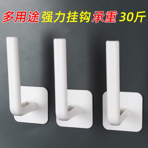 窗帘绑带固定器挂钩钩子墙勾粘钩免打孔墙上墙钩壁勾挂门帘固定扣