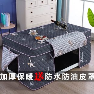 加厚长方形茶几桌罩烤火桌子罩套防尘罩家用电烤炉罩取暖桌罩 新款