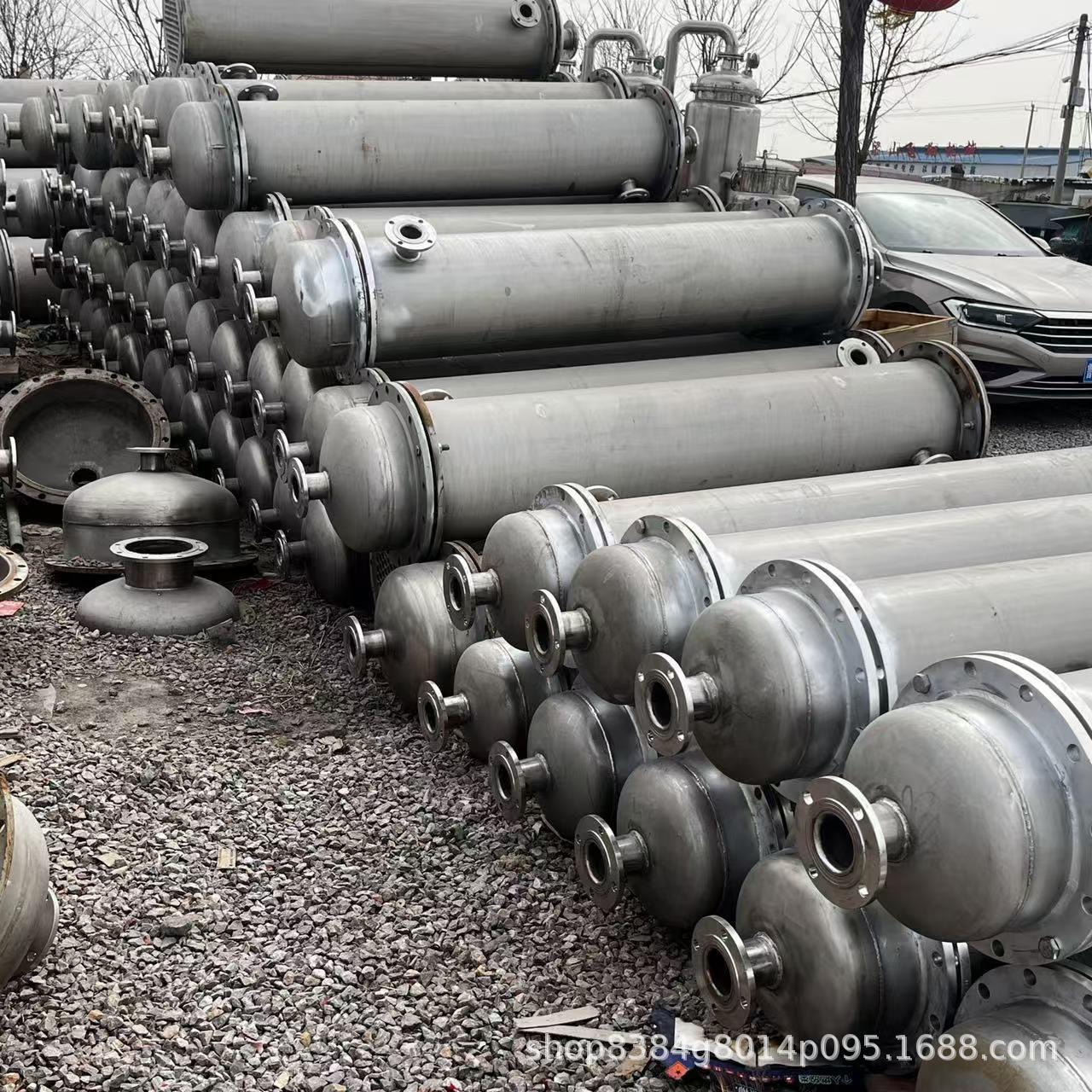 316不锈钢列管式冷凝器50平方304不锈钢钛材列管式换热器