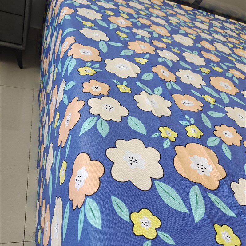 【夏款新品】升级版全棉老粗布床单单双人三O件套不起球夏凉布炕