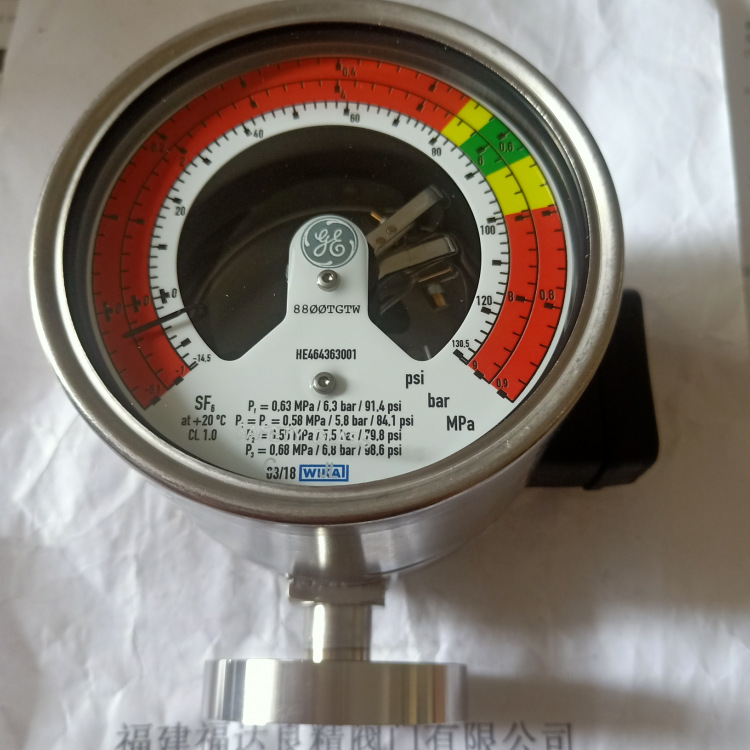 WIKA威卡密度计SF6气体密度继电器233.52.100(GDM-100)石油专用