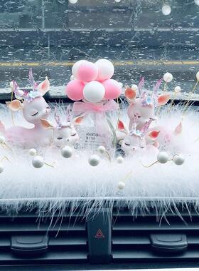 采购产品汽车装饰品，超级可爱，安全的旅程，鹿，的女神模型，汽