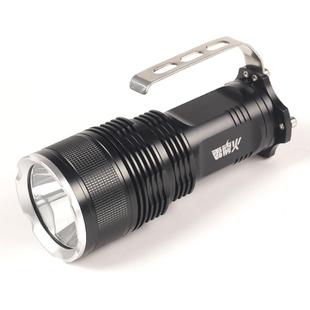 朗圣达船用探照灯白黄光大功率强光手电筒远射户外充电保安巡逻灯