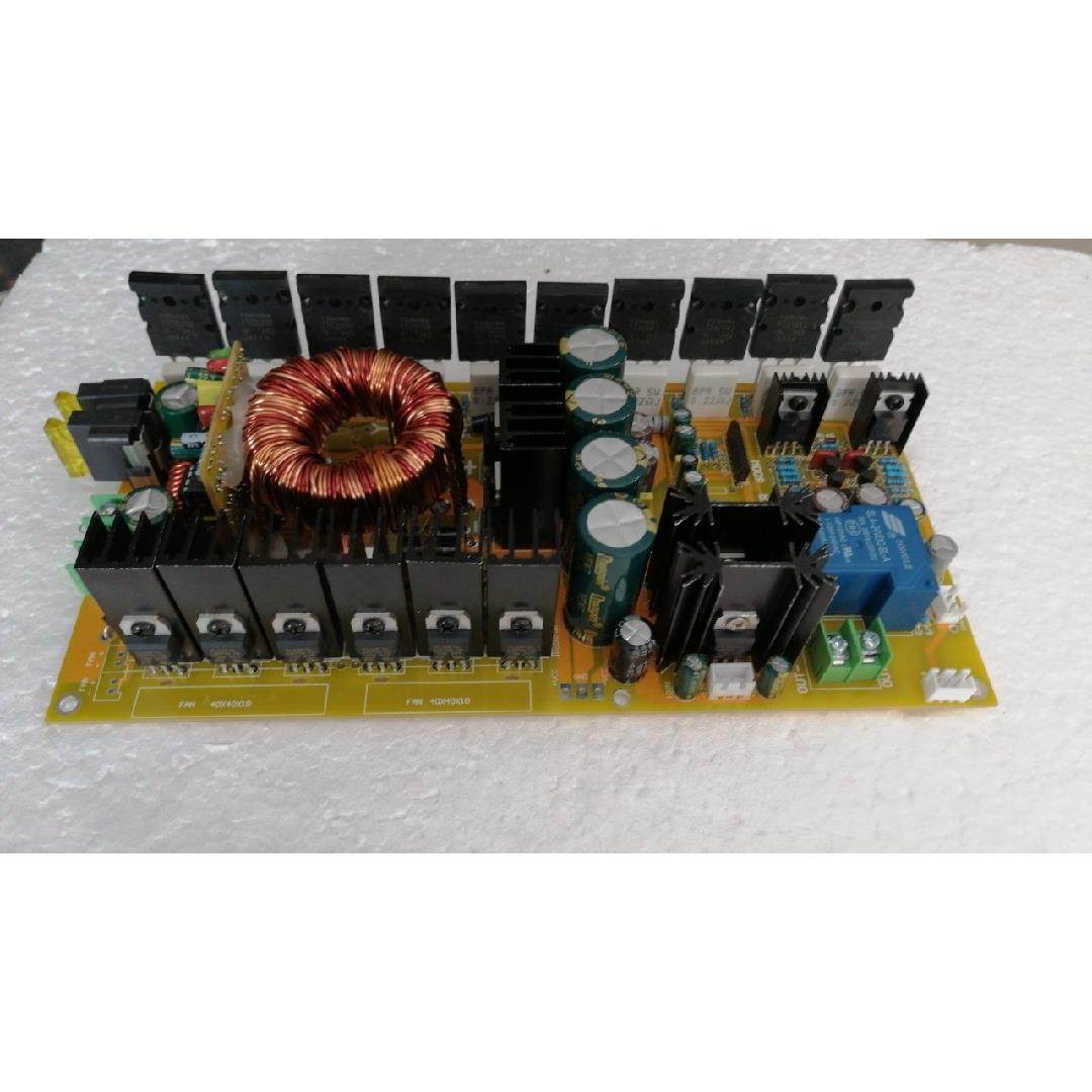 新款直流12V大功率单声道500W发烧功放板