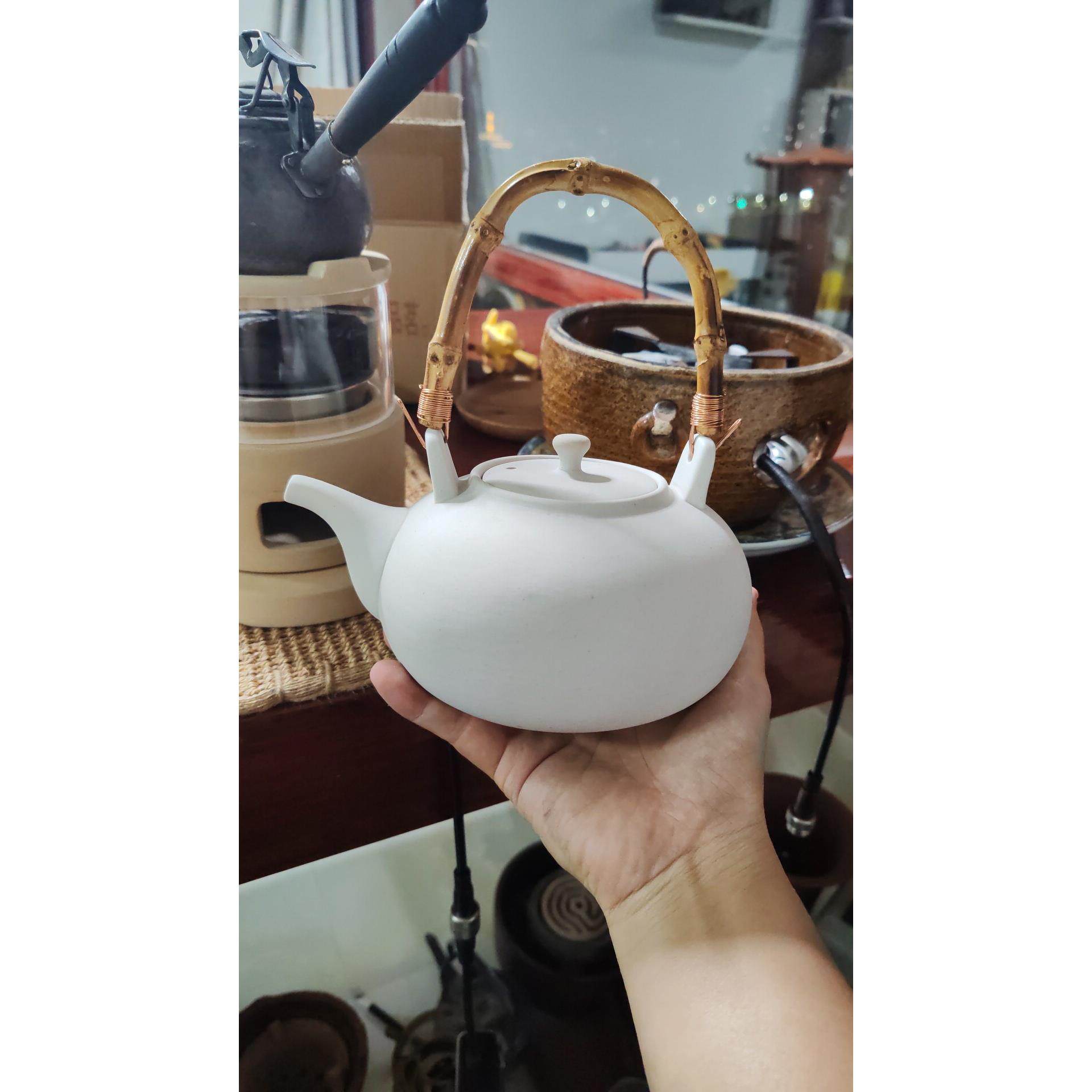 白土壶水壶陶壶电陶瓷炉茶具小茶炉围炉泡茶蒸茶玻璃壶家用花茶