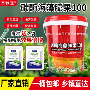 碳酶海藻膨果钙镁硼桶装有机水溶肥冲施肥西瓜草莓果树蔬菜专用肥