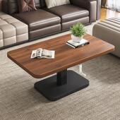 手摇升降茶几桌子客厅家用书桌小户型沙发边几茶台可调节升降餐桌