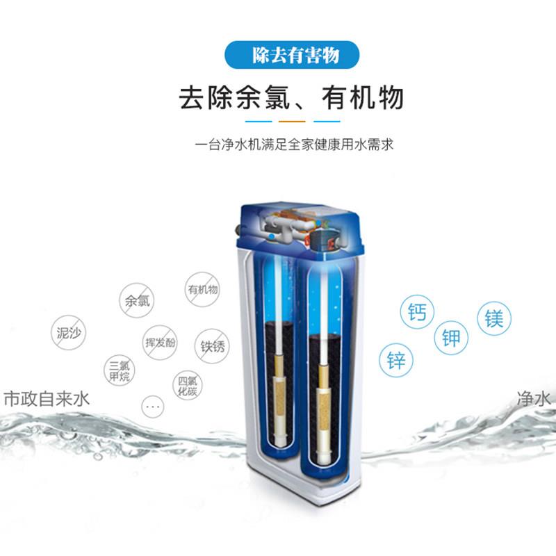 开能尊享软水机双子星中央净水机家用全屋大流量自来水过滤直饮机